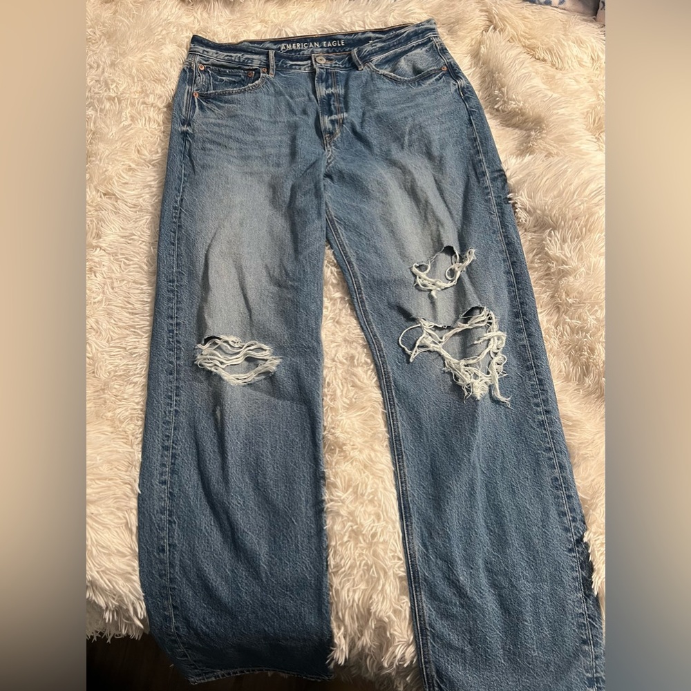 Extra Long 90s Bf American Eagle Jeans